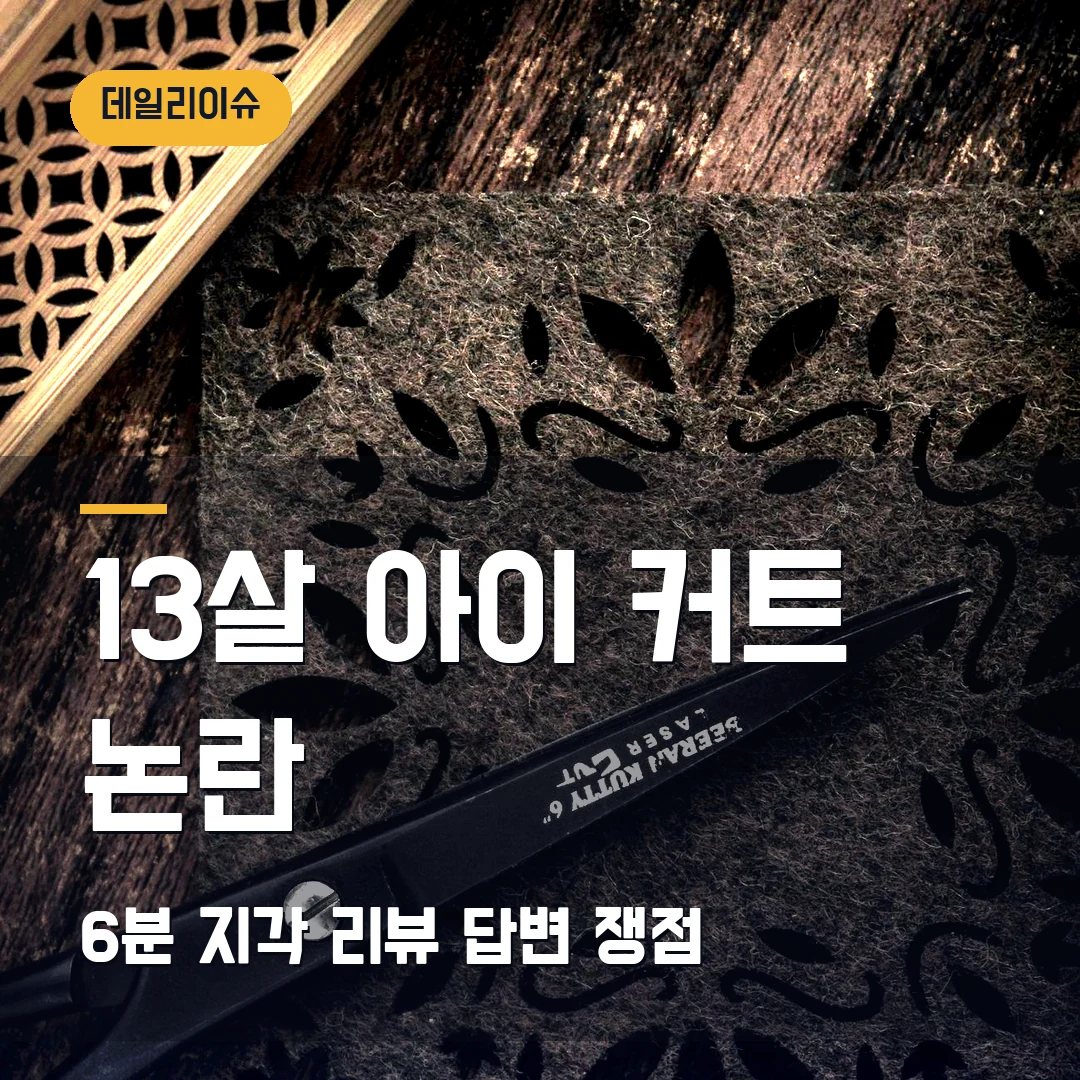 미용실 커트 논란 13살 아이 후기｜6분 지각·리뷰 답변 쟁점 정리