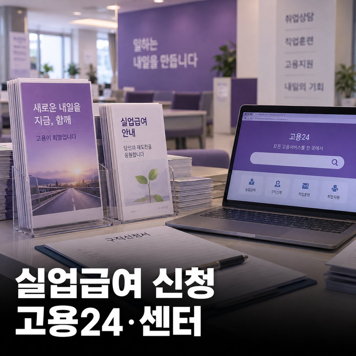 실업급여 수급자격과 신청 방법
